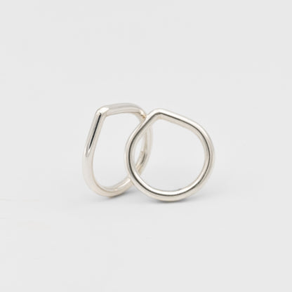 kcr023 - Silberner Minimalring